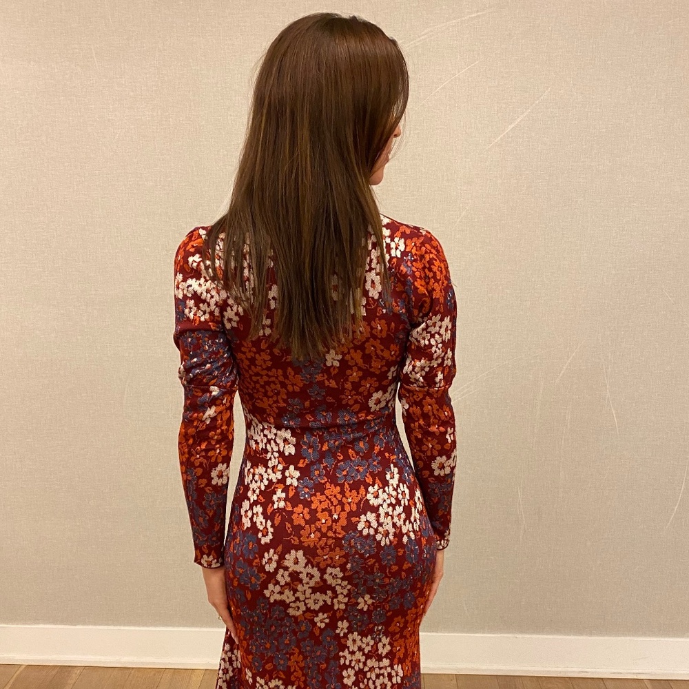 Zara Vintage-Inspired maxi dress